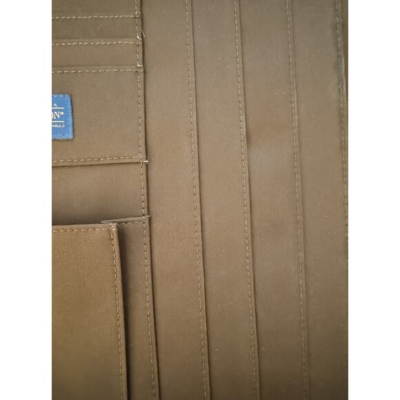 Pendleton Woolen Mills 100% Wool with 100% Leather Trim 8 x 10 Tablet Foilo Case - Picture 6 of 6